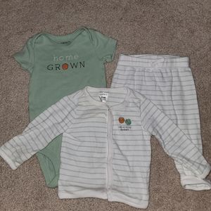 Carter's 3 pcs set